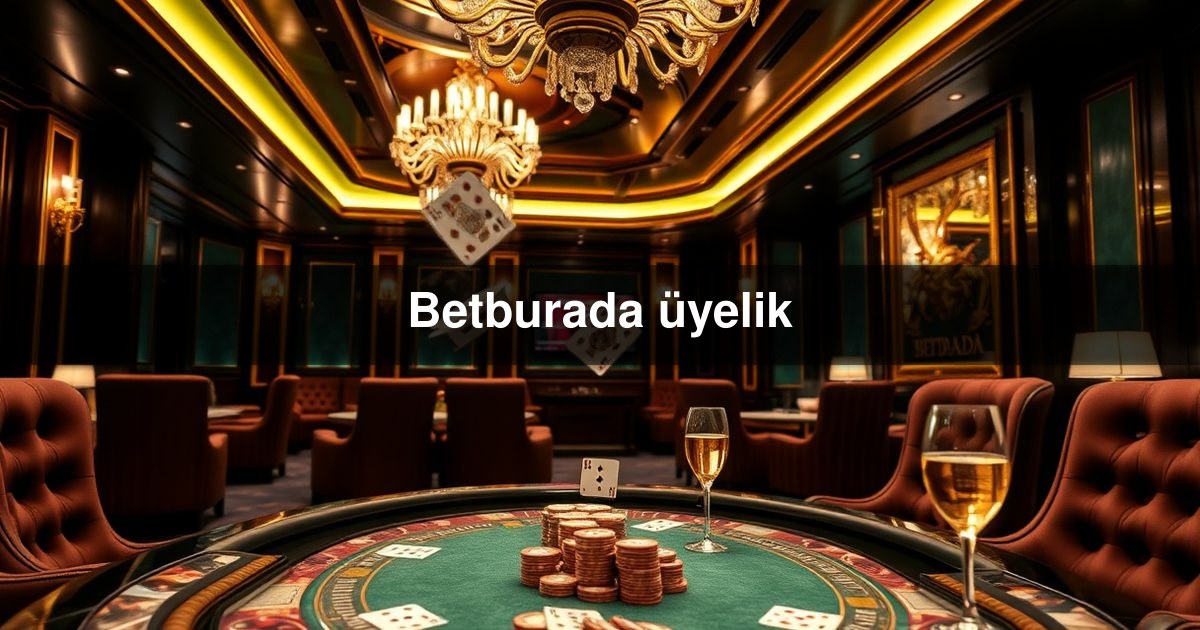 Betburada üyelik